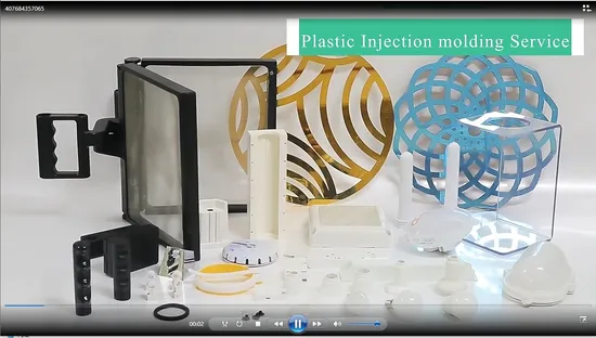 Custom Good Texture Grain Black ABS Plastic Parts, Plastic Injection Molding Service Automotive Part 